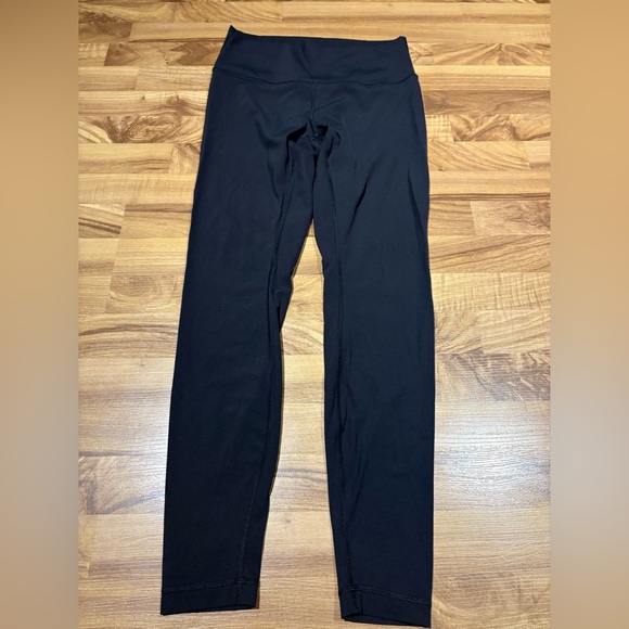 Lululemon Wunder Under Hi-Rise Tight (Full-On Luxtreme 28") Black Size 8 PAINT - Picture 3 of 10
